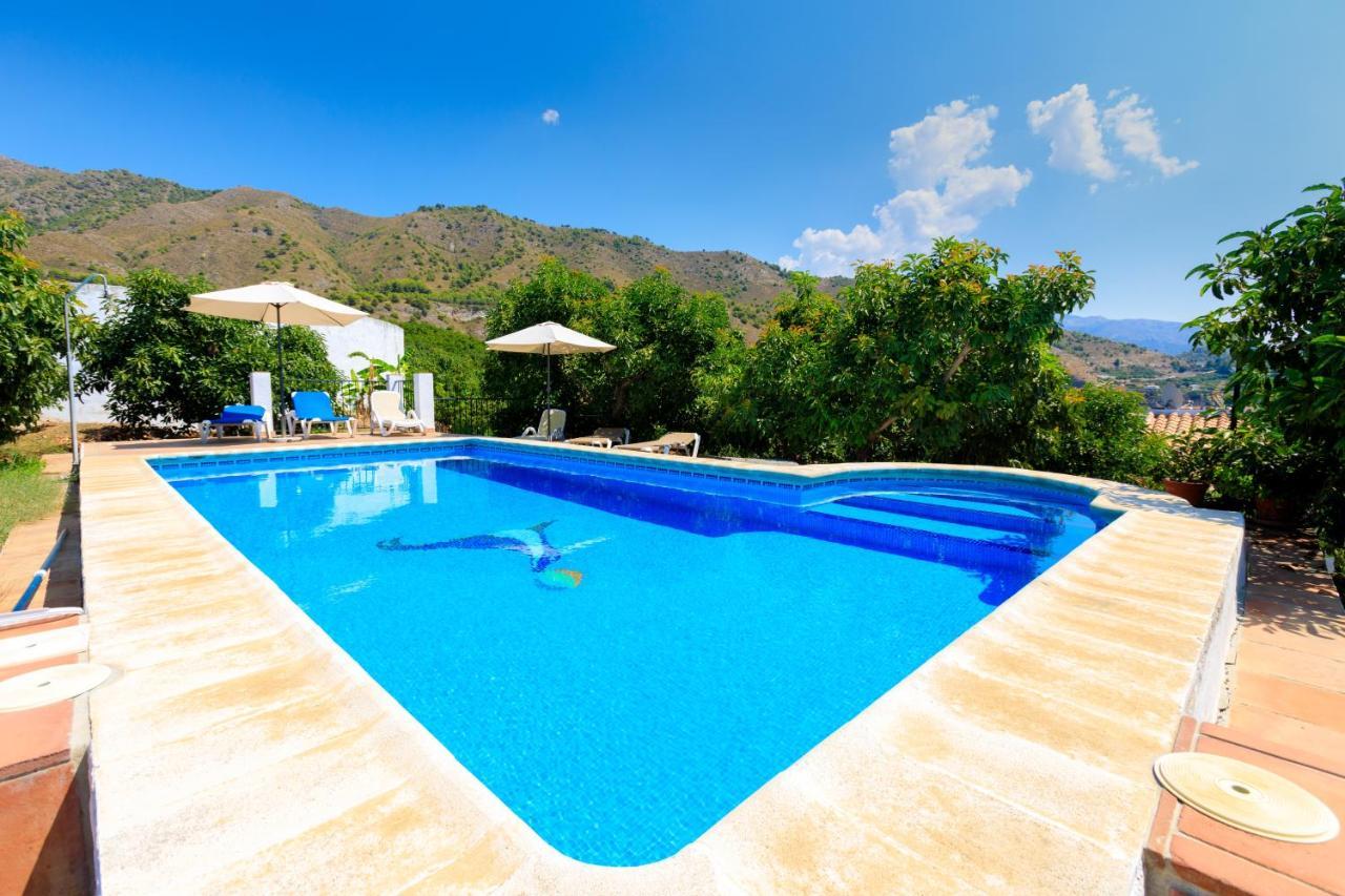 Villa Cortijo Los Madronos à Frigiliana Extérieur photo